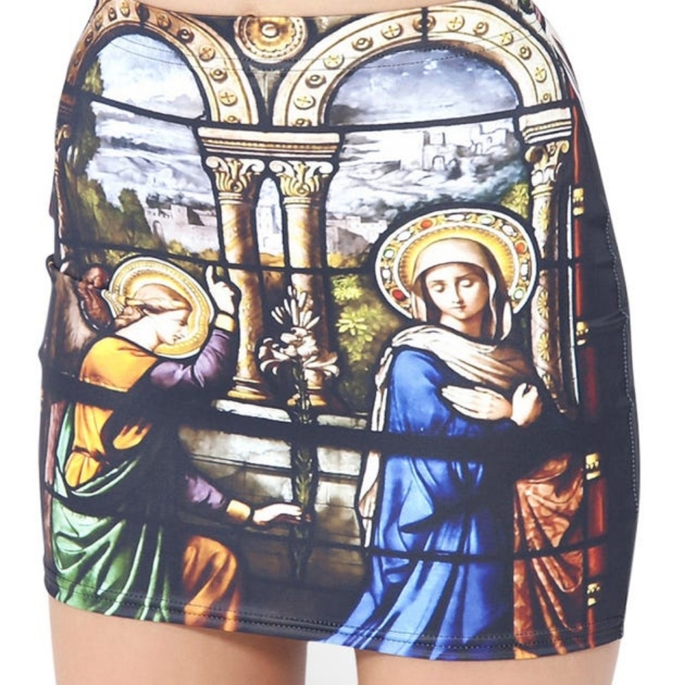 BlackMilk Clothing Cathedral Skirt